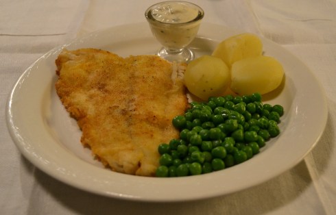 panerad torsk m tartarsås