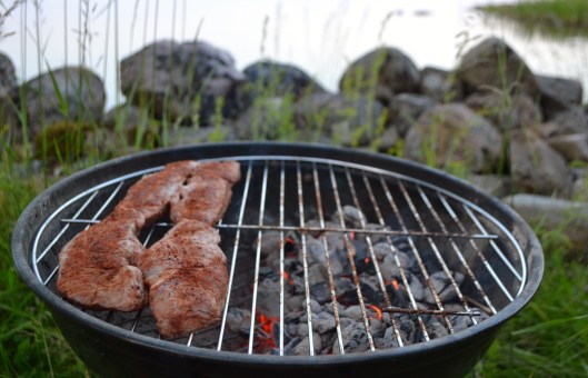 grillad biff med pepparrub