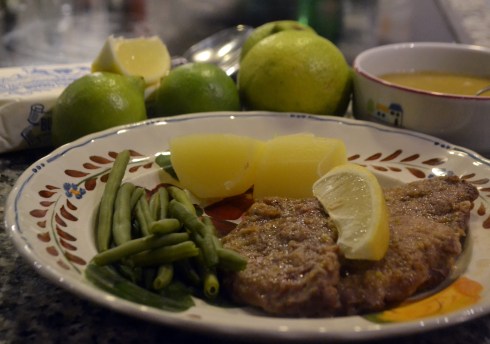 scaloppine al limone