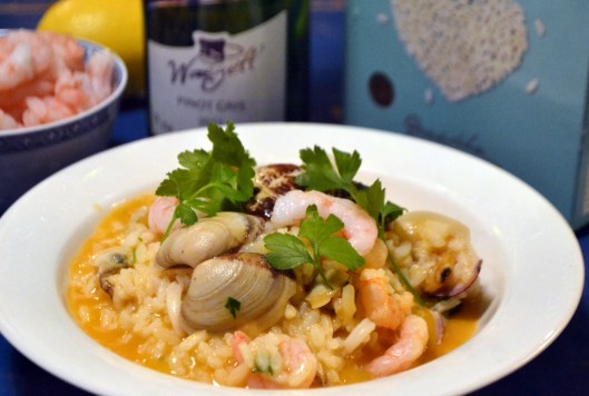 skaldjursrisotto