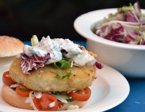 fiskburgare m örtsås