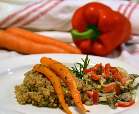 rådjurskött m pepparsås