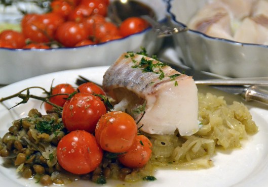 torsk m fänkål tomat o linser