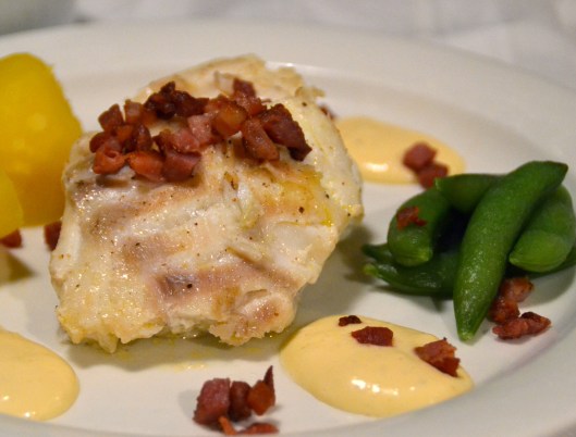 torskrygg m bacon o parmesanmajonnäs