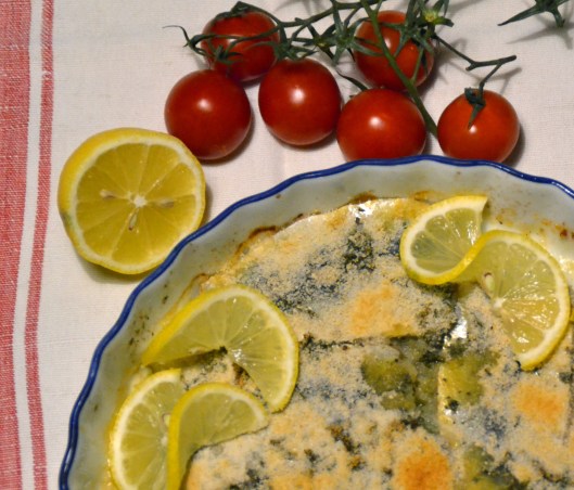 gratinerad strömming pernod o fänkål