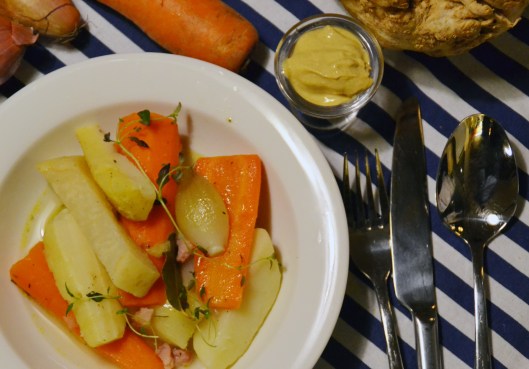 nästan veggo pot au feu
