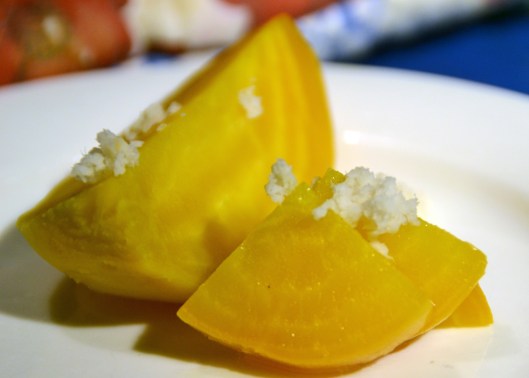 gulbetor pepparrot o smör