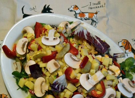 sallad m jordärtskockor