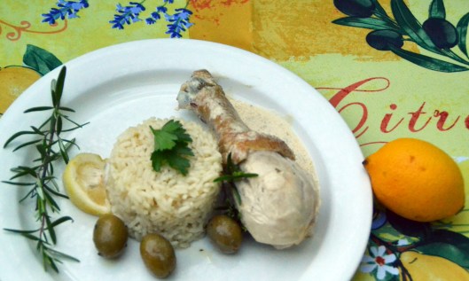 rosmarinkyckling m crème fraiche o citron