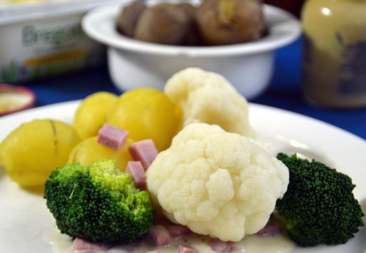 Skinksås m broccoli & blomkål